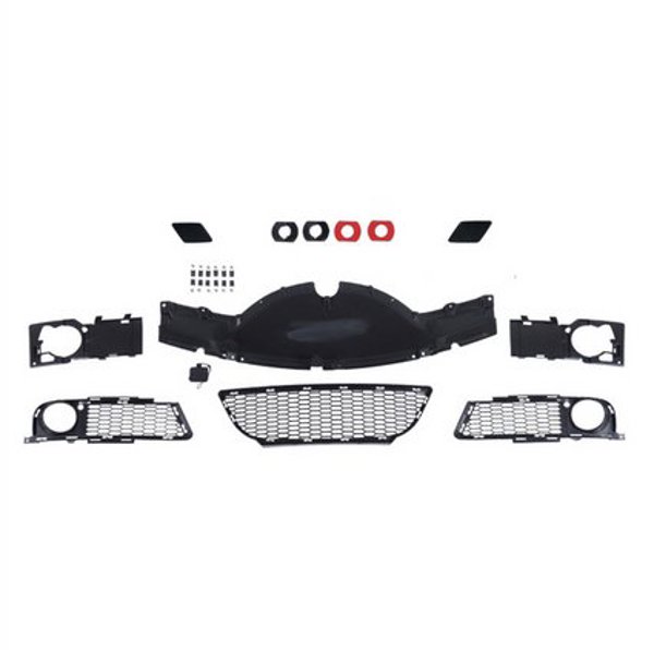 Moog Γρίλιες Προφυλακτήρα Εμπρός για BMW 3 Series E90 E91, Σετ Αξεσουάρ