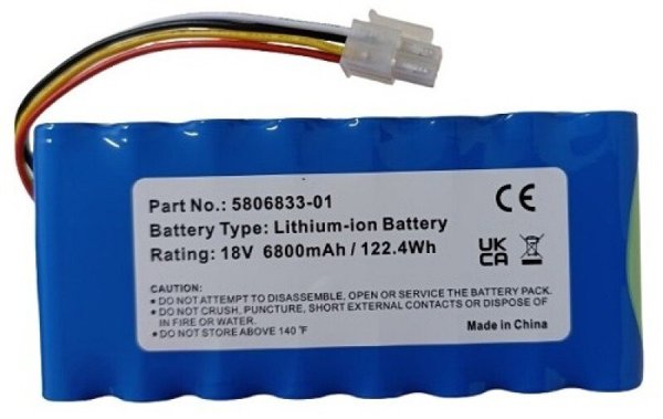 Akumuliatorius įrankiams HUSQVARNA 5806833-01, 18V, 6.8Ah, Li-ion