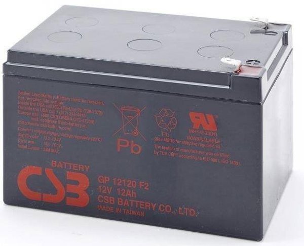Akumulator zelowy CSB GP12120 F2 12V 12Ah