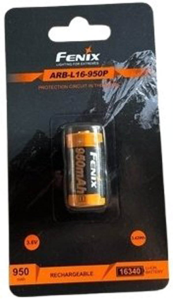 Akumulator Fenix ARB-L16 (16340 950 mAh 3,6 V)