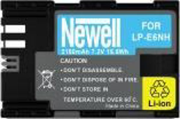 Newell Επαναφορτιζόμενη Μπαταρία για Canon LP-E6NH - Συμβατή Μπαταρία Φωτογραφικής Μηχανής