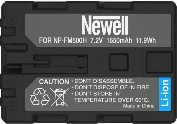 Newell Επαναφορτιζόμενη Μπαταρία NP-FM500H για Sony Alpha - Υψηλής Χωρητικότητας
