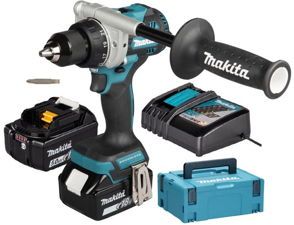 Akumuliatorinis greztuvas MAKITA DDF492RTJ