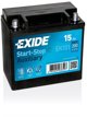 Μπαταρία EXIDE 12V 15Ah/200A AGM AUXILIARY