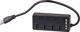 Akyga Hub AK-AD-33 USB active USB A (m) / 4x USB A (f) switches ver. 3.0 15cm