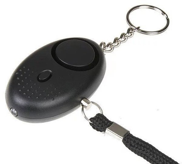 Προσωπικός συναγερμός GUARD Scorpion με LED φακό, μαύρος, σήμα 120dB (YC-003-BL)