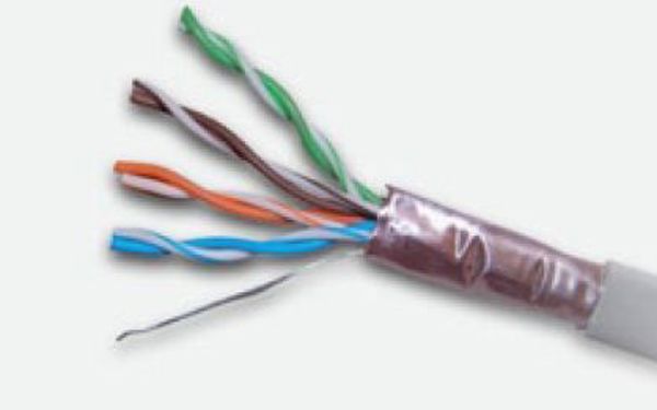 Alantec Καλώδιο F/UTP κατηγορίας 5e PVC 4x2x24AWG Eca 305m