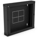 Alantec Πίσω Πλαίσιο Ανοιγόμενο για Ερμάρια SW-9U-600-450-01-C, 150mm, Μαύρο