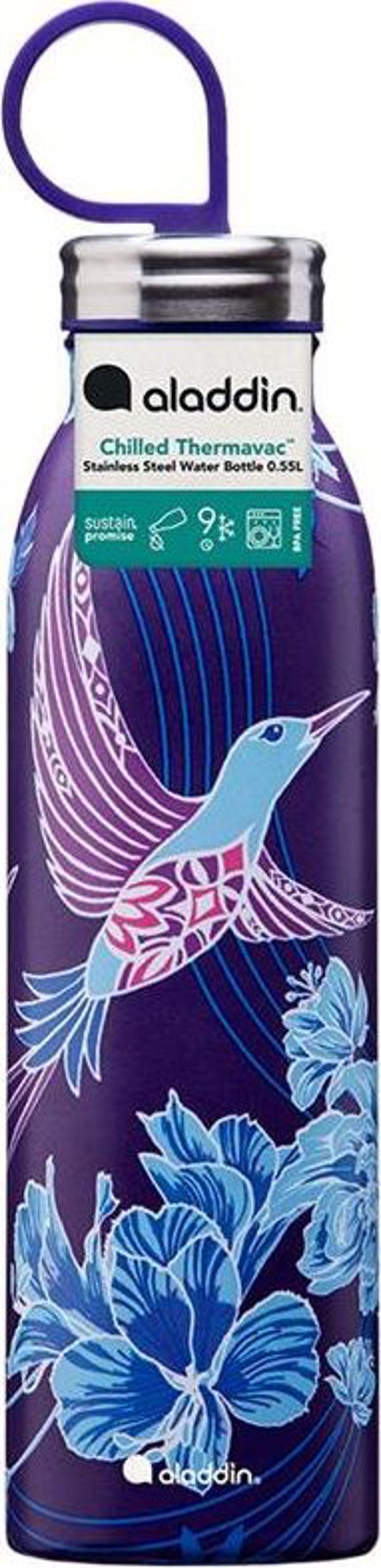 Aladdin Naito Μπουκάλι Νερού - Riverside Indigo, 0.55L