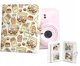 Άλμπουμ φωτογραφιών 64 θέσεων για Fujifilm Instax Mini 99 41 12 40 11 Evo Liplay Link / Σοκολατένια Αρκουδάκια