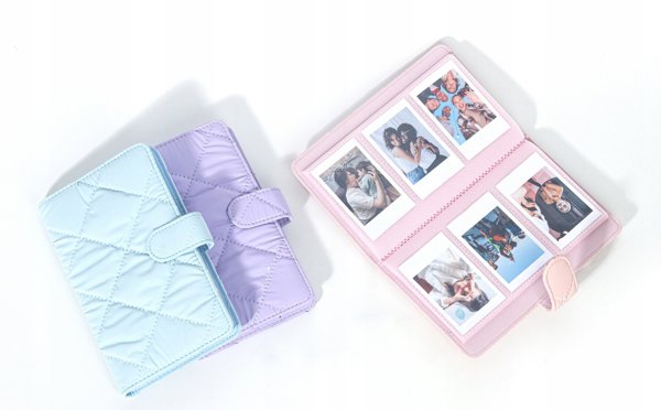 Album Na Zdjecia 108 Do Fujifilm Instax Mini Fioletowy Pikowany