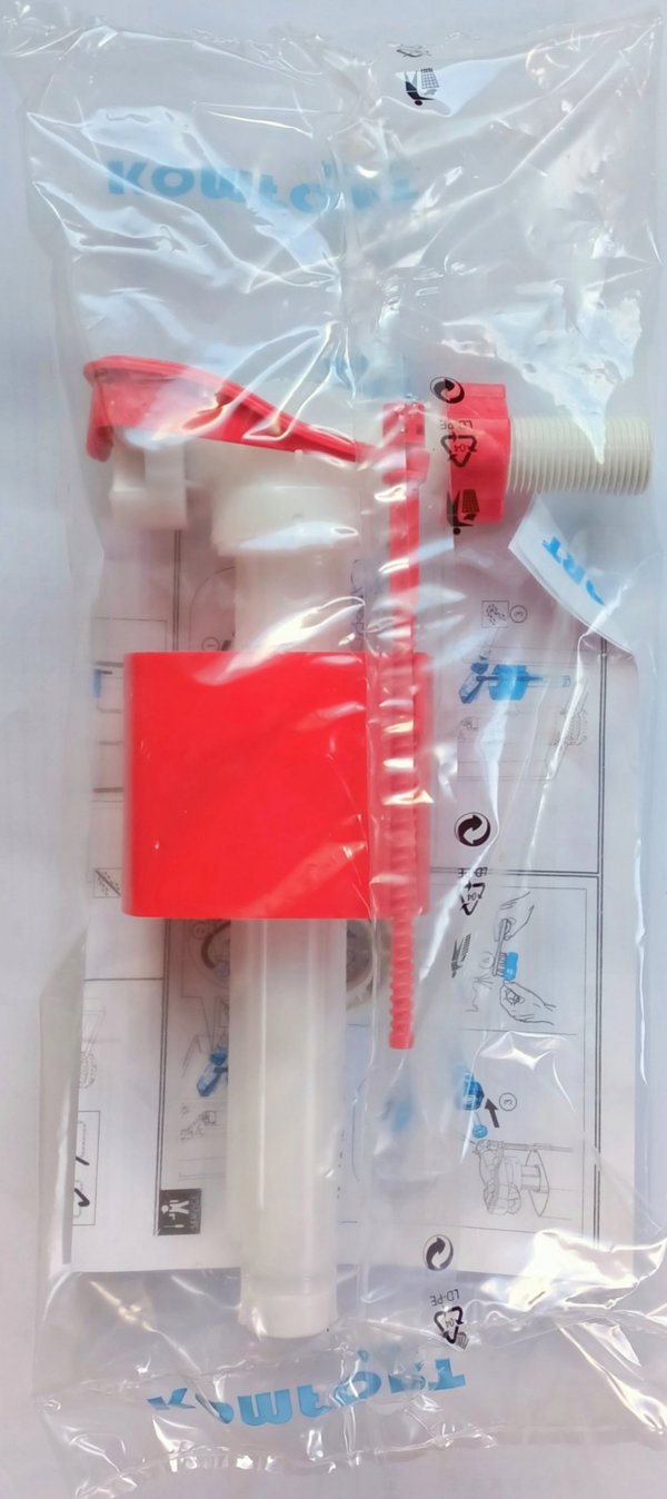 Alcadrain Πλευρική Βαλβίδα Πλήρωσης C150-1/2" για Κεραμικά Καζανάκια, 1/2"