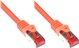 Alcasa 1m Cat6 S/FTP kabel sieciowy Pomaranczowy S/FTP (S-STP)