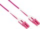 Alcasa Καλώδιο Οπτικής Ίνας LW-U810LC4, LC-LC, LSZH, 10m, Μωβ