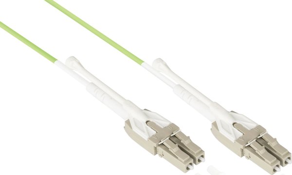 Καλώδιο Alcasa LW-U803LC5 InfiniBand / Οπτικών Ινών 3 m LC Πράσινο Λιμονάκι