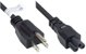 Καλώδιο τροφοδοσίας Alcasa P4505-S018 μαύρο 1,8 μ NEMA 5-15P C5