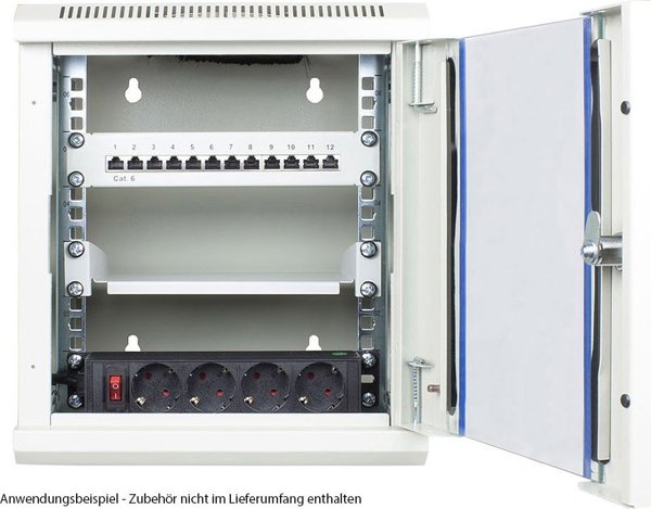 Alcasa GC-R0101 ράφι 9U Κρεμαστό ντουλάπι Γκρι
