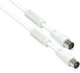 Alcasa S-PAK02 kabel koncentryczny 2 m Bialy