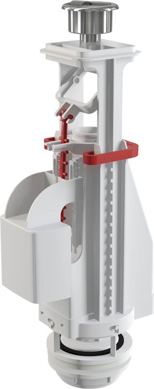 Alca plast Βαλβίδα αποχέτευσης για καζανάκι 3/6L (A08)