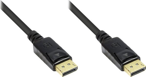 Alcasa Καλώδιο DisplayPort 4810-075G, 7,5m, Μαύρο