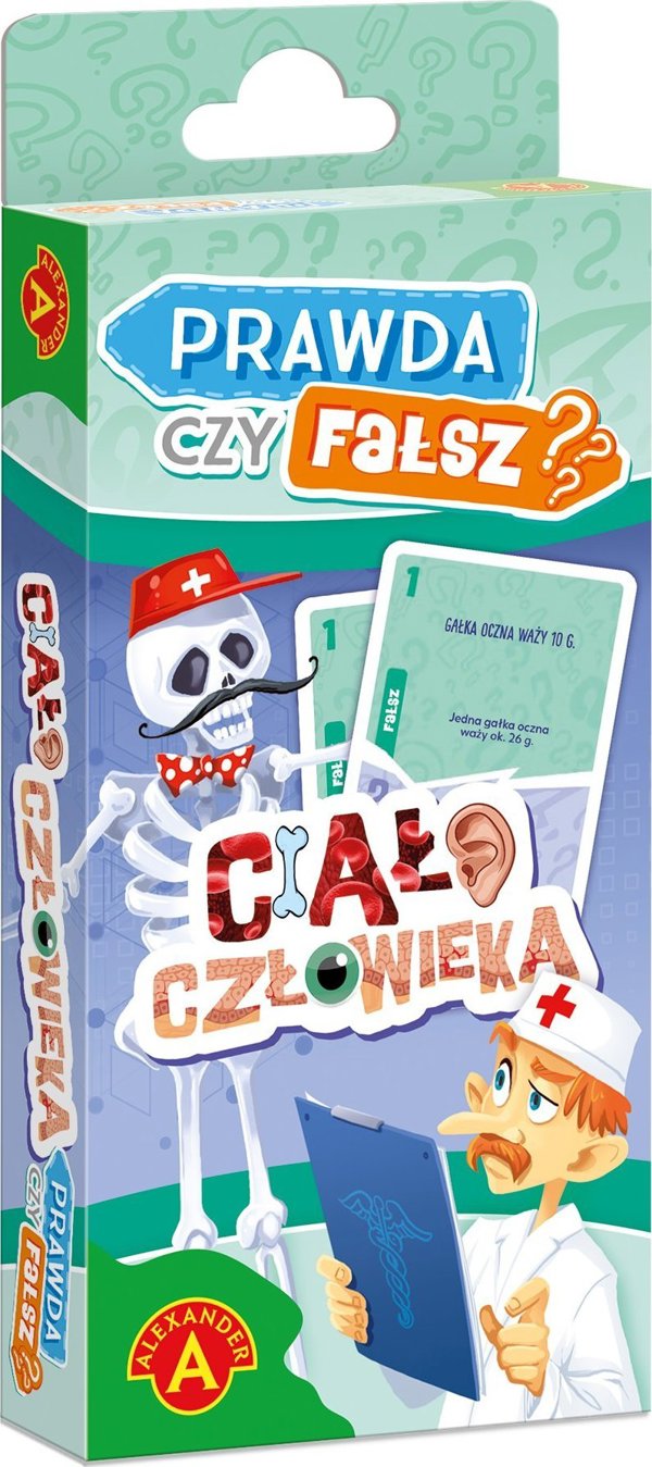 Alexander Gra Quiz Prawda czy Falsz? Cialo czlowieka