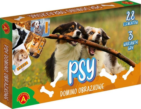 Alexander Gra Domino obrazkowe. Psy