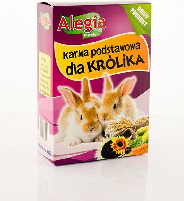 Alegia Βασική τροφή, πλήρης για κουνέλι 500g