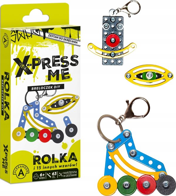 Alexander BRELOK DO SKREC MET ROLKA 15WZOR 8X2X18 ALX PUD