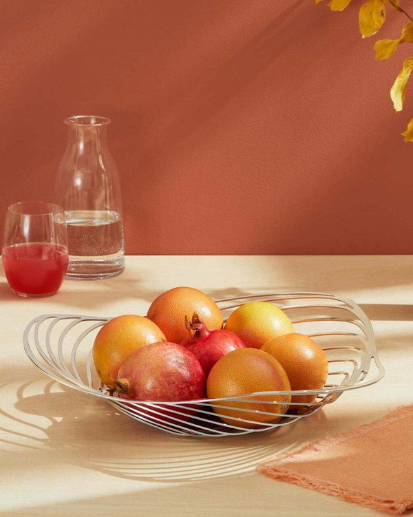 Alessi Alessi Trinity Fruit Holder 33cm Inox ACO03