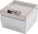 Alfako Puszka podlogowa ze stali nierdzewnej do wypelnienia max 2x4 mod 95x140x140mm PP2M-A
