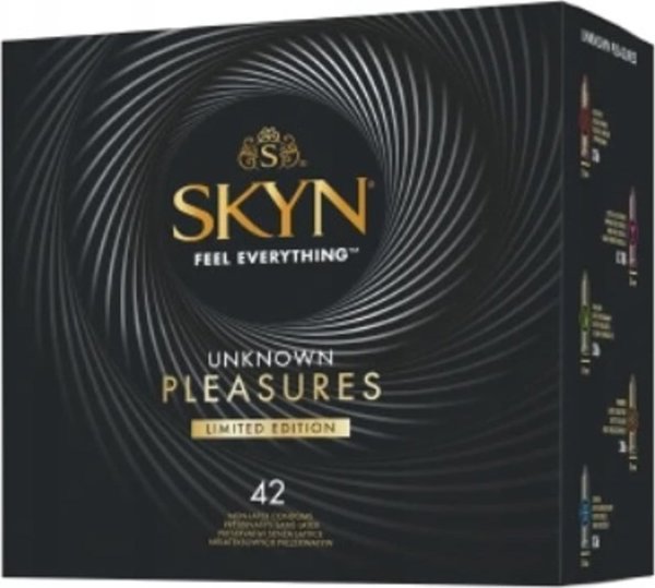 UNIMIL Skyn Unknown Pleasure Προφυλακτικά Μη Λατέξ, 42 Τεμάχια