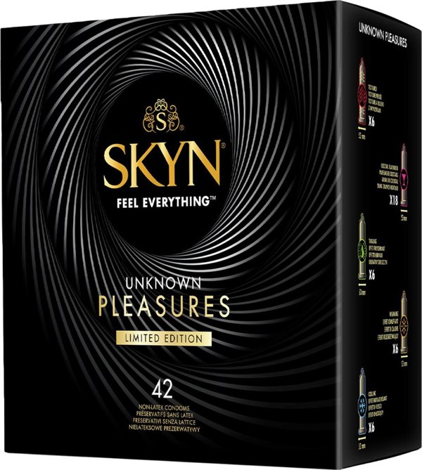 UNIMIL Skyn Unknown Pleasure Προφυλακτικά Μη Λατέξ, 42 Τεμάχια