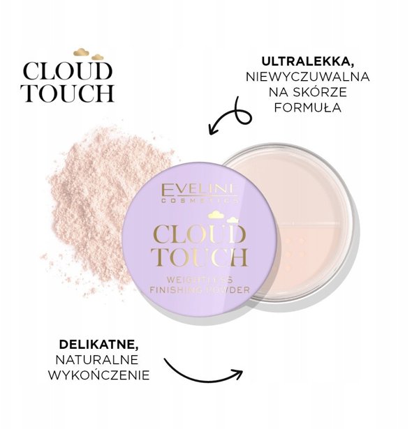 Alkotest Cloud Touch Weightless Finishing Powder, ελαφρύ φινιριστικό πούδρα 10g