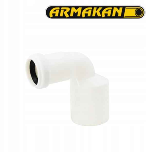 Alkotest Γωνιακή μείωση 50/32 λευκή ARMAKAN