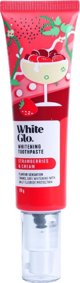 Alkotest White Glo Strawberries & Cream Οδοντόκρεμα Λεύκανσης με Γεύση Φράουλα & Κρέμα 70g