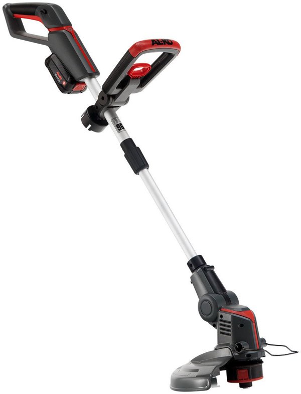 AL-KO GT 1825 Χορτοκοπτικό Μπαταρίας 18V, 25cm, με Νάιλον Μεσινέζα και D-Loop Λαβή, Μαύρο