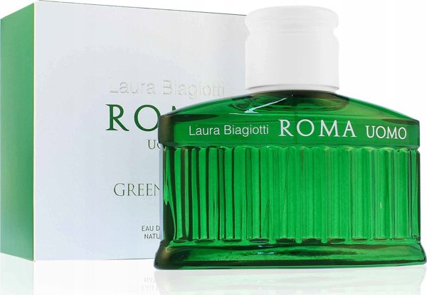 Alkotest LAURA BIAGIOTTI Roma Uomo Green Swing EDT spray 40ml