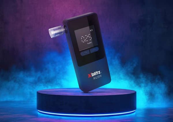 Ηλεκτρονικό Αλκοολόμετρο Xblitz Rush, Ηλεκτροχημικό, Ακριβείς Μετρήσεις, Μαύρο