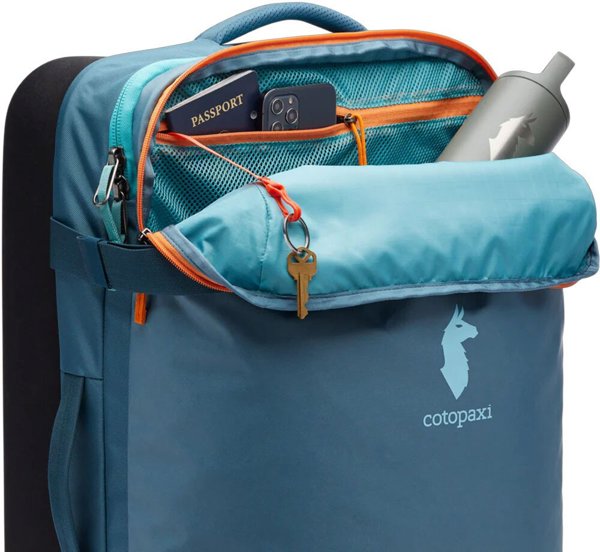 Allpa 65L Roller Bag, Blue Spruce