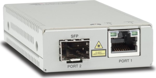 Allied Telesis Allied Telesis MINI ΜΕΤΑΤΡΟΠΕΑΣ ΜΕΣΩΝ/10/100/1000T ΣΕ SFP ΠΟΛΛΑΠΛΩΝ ΠΕΡΙΟΧΩΝ