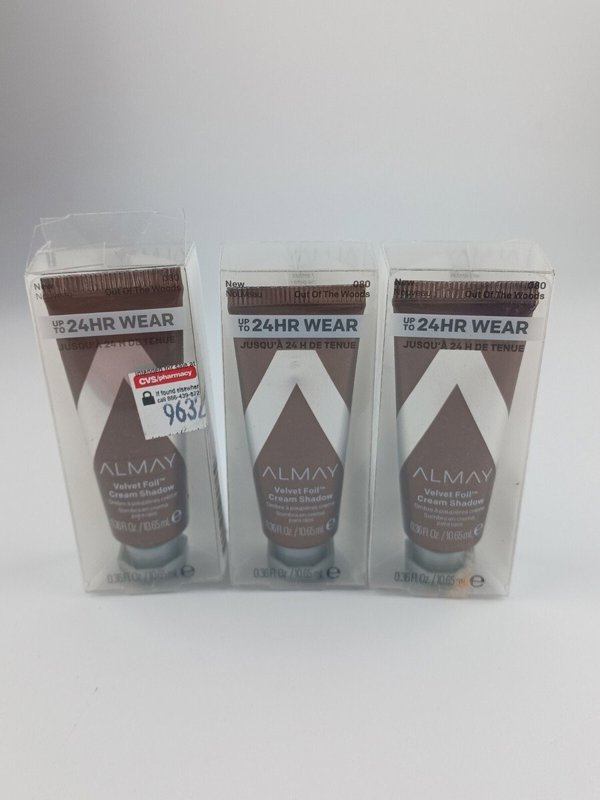 Almay, Velvet Foil, Metallic, Cream Eyeshadow, 080, Out of the Woods, 10.65 ml For Women