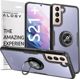 Alogy Θήκη Samsung Galaxy S21 Plus Clear Armor με Ring Holder - Μαύρη