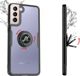 Alogy Θήκη Samsung Galaxy S21 Plus Clear Armor με Ring Holder - Μαύρη