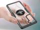 Alogy Θήκη Samsung Galaxy S21 Plus Clear Armor με Ring Holder - Μαύρη