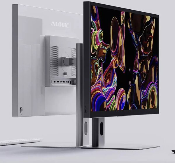Alogic ASPEKT Raise Stand for 32 Monitor Silver