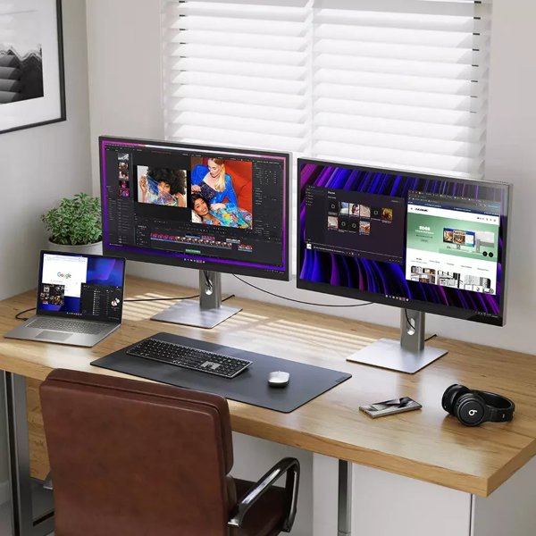 Alogic ASPEKT Raise Stand for 32 Monitor Silver