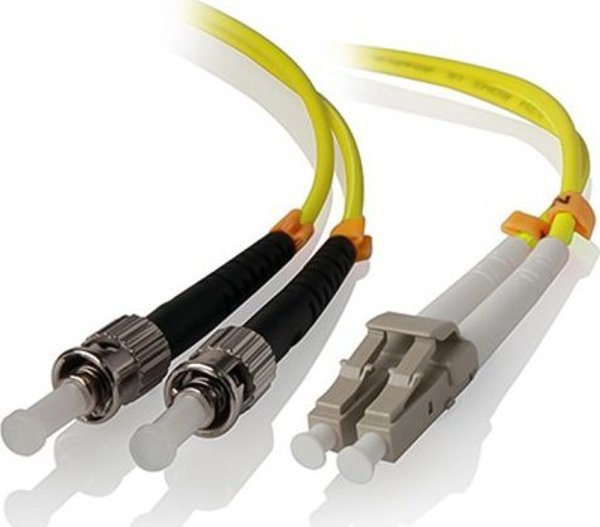 Alogic Alogic Glasfaserkabel LC-ST Multi Mode Duplex LSZH OS2 1m