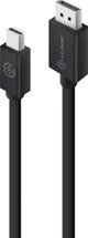 Alogic Καλώδιο Mini DisplayPort σε DisplayPort M/M, 1m, Μαύρο