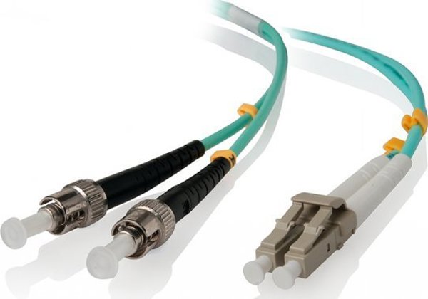 Alogic Alogic Glasfaserkabel LC-ST Multi Mode Duplex LSZH OM4 2m