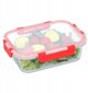 Alpina Γυάλινο Δοχείο Φαγητού με Καπάκι Lunchbox 1 L